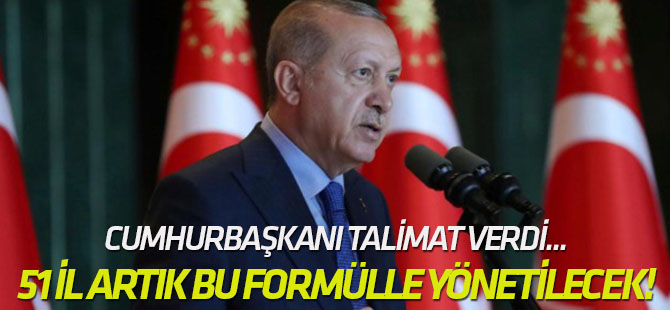 51 il artık bu formülle yönetilecek!