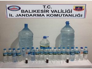 Kaçak içki taciri yakalandı