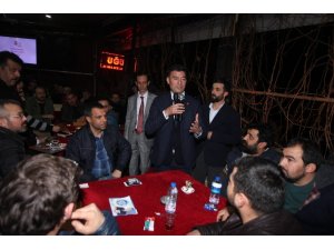 Ümmet Akın ziyaretlerini Meşrutiyet ve Girne’da dürdürdü