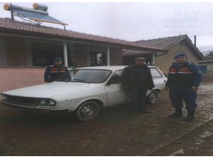 Araç hırsızı kısa sürede yakalandı
