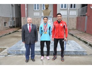 Genç atlet 3 yılda 5 kez Türkiye şampiyonu oldu