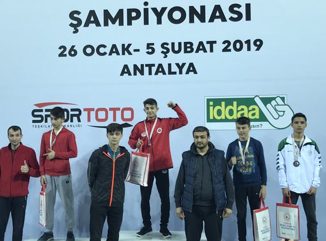 Antalya’da Meram Belediyespor Rüzgarı Esti