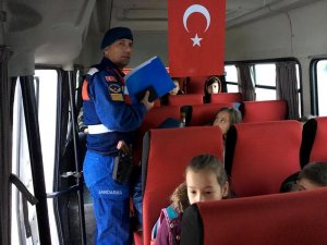 Muğla Jandarmasından okul önlerinde denetimi