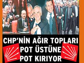 Parti kurmayları pot üstüne pot kırdı