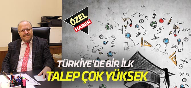 Türkiye'de bir ilk:  TALEP ÇOK YÜKSEK