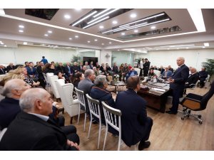 Yenimahalle Belediye Başkanı Yaşar'a destek ziyareti