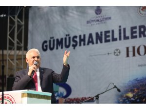 Binali Yıldırım, Gümüşhanelilerle buluştu