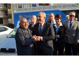 DSP Lideri Aksakal Didim seçim ofisini açtı