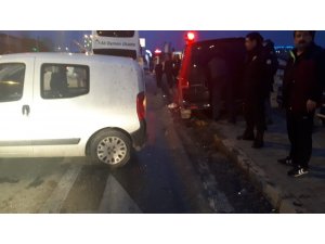 Zincirleme trafik kazası: 1 yaralı