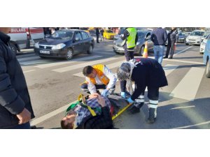 Yaya öncelikli yolda kaza