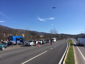 Sakarya’da helikopterli denetimlerde sürücülere ceza yağdı
