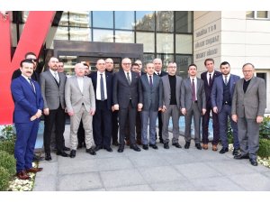 Başkan Ergün’den ilk ziyaret MTSO’ya