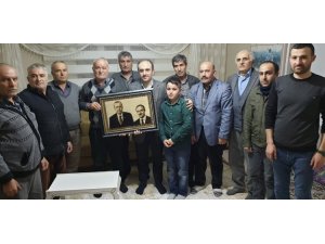 Başkan Epcim’den şehit ailesine ziyaret