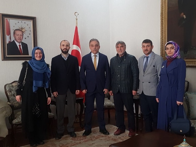 Armağan Koleji’nden Vali Toprak’a ziyaret