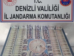Denizli’de kalpazanlara sahte İngiliz poundu operasyonu