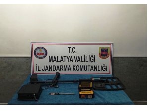 Kaçak kazıya suçüstü