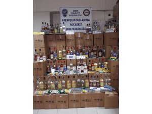 İzmir’de sahte içkiyi piyasa sürecekti, yakalandı