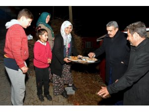 Başkan Alıcık köy ziyaretlerini sürdürüyor