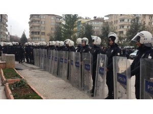 HDP’lilerin yürüyüşüne izin verilmedi