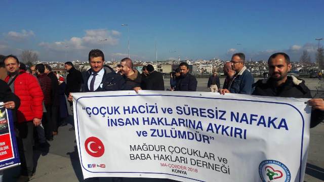 Mağdur babalar feryat etti