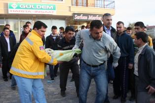 'Oğlum nerede' diye bebeğini aradı