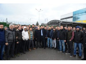 Bozbey Renault çalışanlarıyla buluştu