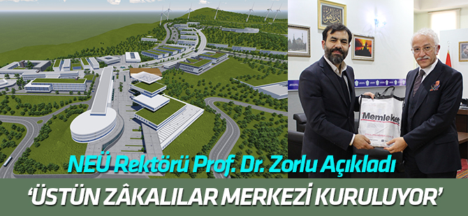 Rektör Zorlu, projelerle geldi