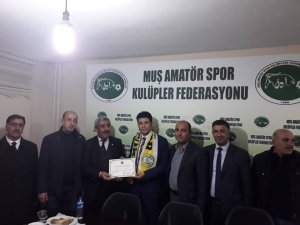 Kaymakam Kaçmaz’dan Muş ASKF’ye ziyaret