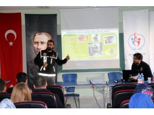 Narkotik timleri ekipleri çalışması