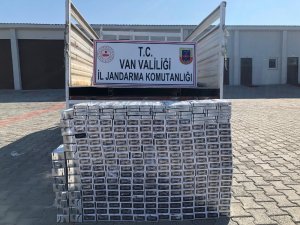 Van’da 2 bin 500 paket kaçak sigara ele geçirildi