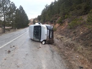 Emet’te trafik kazası: 1 yaralı