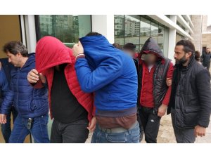 Samsun’da change oto operasyonu: 6 gözaltı