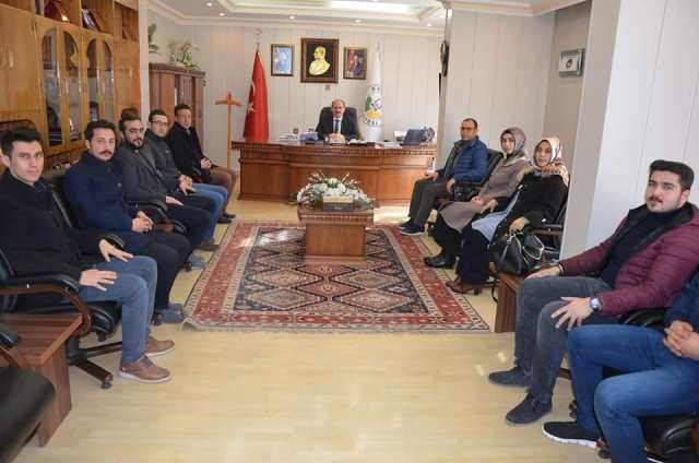 TÜGVA temsilcisi Doğan Başkan Yaka'yı ziyaret etti