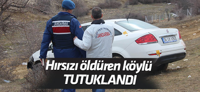 Konya'da hırsızlık zanlısını öldüren köylü tutuklandı