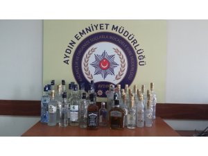 Aydın’da kaçak içki operasyonu