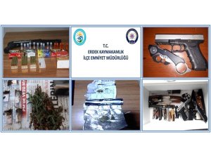 Erdek’te huzur operasyonu: 8 zanlı yakalandı