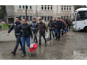 FETÖ’den gözaltına alınan komiser yardımcıları adliyede