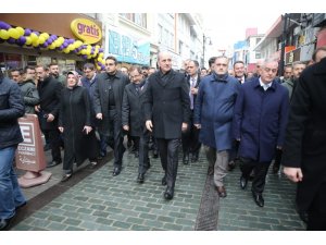 "AK Parti’yi Türkiye’nin her yerinde inşallah birinci parti çıkaracağız“
