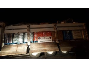 Şok yol kontrolünde 19 ton sahte deterjan ele geçirildi