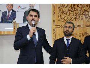 Bakan Kurum vatandaşlarla buluştu