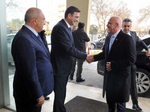 Irak Büyükelçisi Al-Khateeb ve beraberindeki heyet GSO’da sanayicilerle buluştu