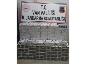 Sınır hattında kaçak sigara operasyonu