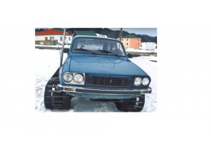 Trabzon’da 2 oto ustası 77 model Torosu paletli kar aracına dönüştürdü