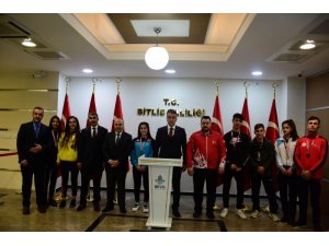 Judoculardan Vali Çağatay’a ziyaret