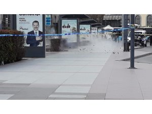 Toplu taşımada şüpheli paket alarmı