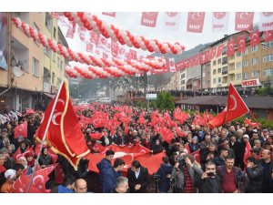 MHP’den Yenice’de gövde gösterisi