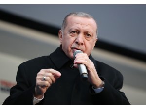 Cumhurbaşkanı Erdoğan: “Biz ülkemize çağ atlattık. Karşımızda tek parti döneminin istismarcı siyasetinde direnen CHP var”