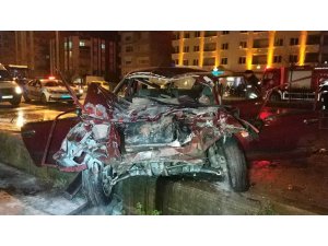 Samsun’da 5 aracın karıştığı kazada 4 kişi yaralandı