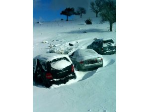 Hacizli otomobilleri parçalayıp satmışlar