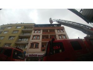 Baca yangını paniğe sebep oldu